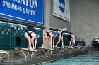 Swimming vs Babson  Wheaton College Swimming & Diving vs Babson College. - Photo By: KEITH NORDSTROM : Wheaton, Swimming